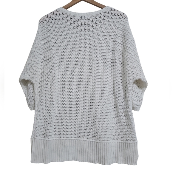 🟠 4 for $25 🟠 LIZ CLAIBORNE 3/4 SLEEVE SWEATER - Picture 2 of 7